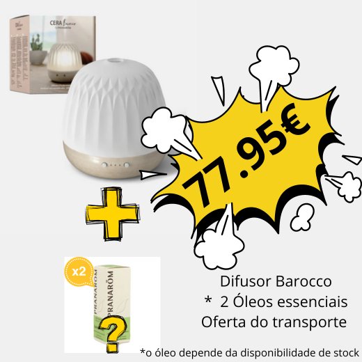 Promoción Exclusiva: ¡Difusor Barocco con Oferta de 2 Aceites Esenciales Pranarom!