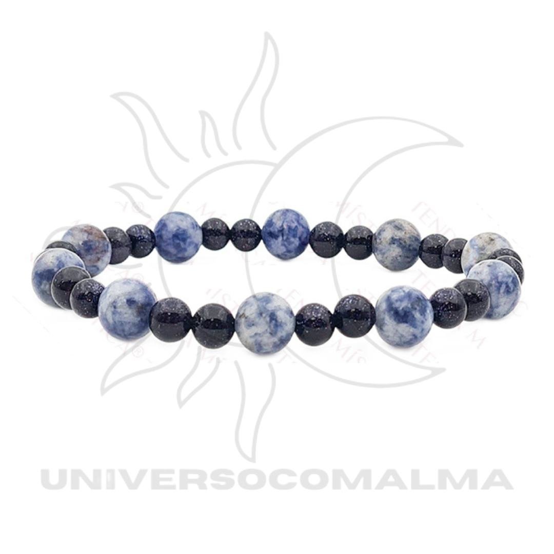 PULSEIRA 2 CORRENTES PROTETORAS - SODALITE &amp; ESTRELA