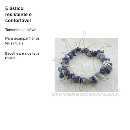 Pulseira Sodalite - Chip — benefícios, utilização e características