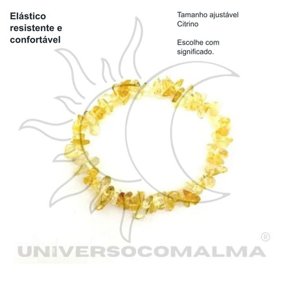 Pulseira Citrino - Chip — benefícios, utilização e características