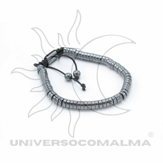 Pulseira de Hematita - Cilindros