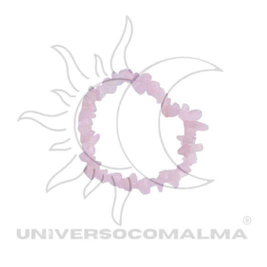 Pulseira Quartzo Rosa - Chip