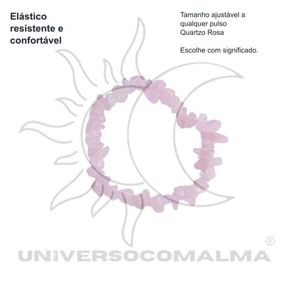 Pulseira Quartzo Rosa - Chip — benefícios, utilização e características