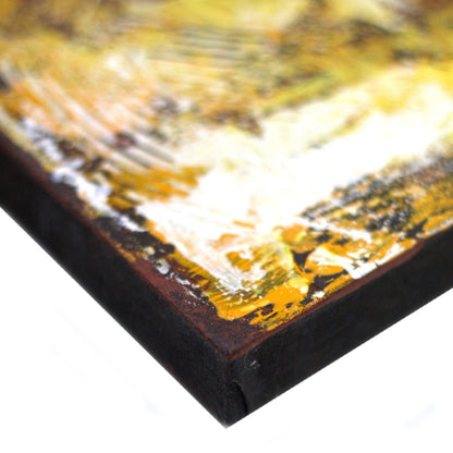 Quadro Buda Triplo Dourado | Decoração Espiritual de Luxo