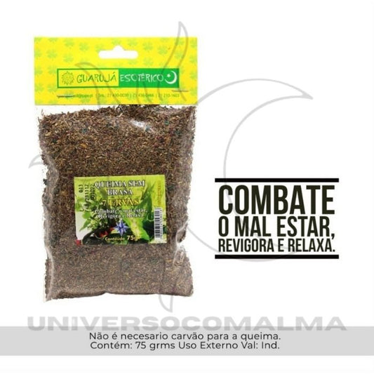 QUEIMA SEM BRASA 7 ERVAS