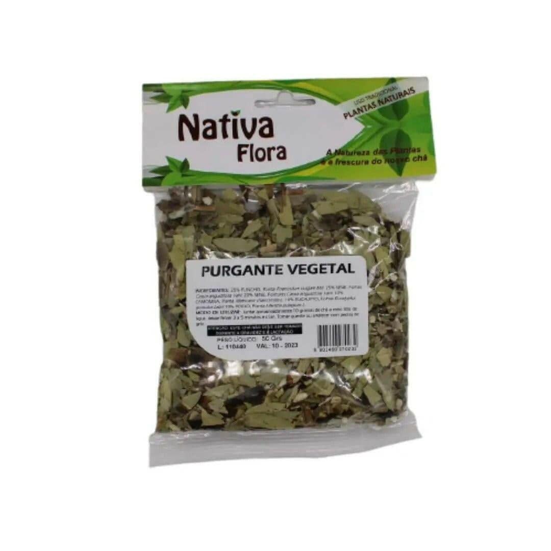 Purgante Vegetal Natural 50gr - Mistura de Ervas Medicinais - Universo com Alma ®