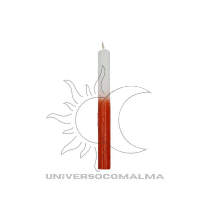 Vela Vermelha e Branca - Universo com Alma ®