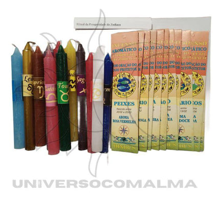 Ritual de Prosperidade do Zodíaco - Elevação e Abundância Mensal - Universo com Alma ®