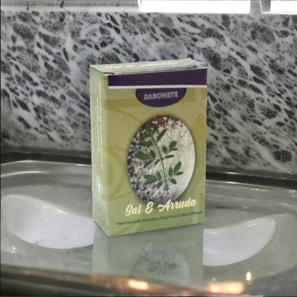 Jabón Exclusivo de Sal y Arruda - Purificación Intensa