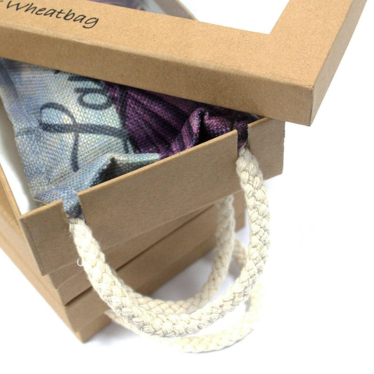 Saco de Trigo de Lavanda em Caixa de Presente - Relaxamento para Dormir - Universo com Alma ®