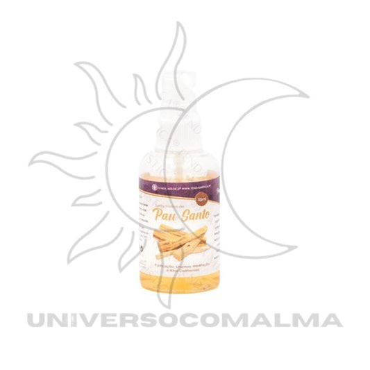 Spray Místico Pau Santo 50ml para limpeza energética, proteção e harmonização espiritual