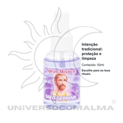 Spray Místico Saint Germain - 50ml — benefícios, utilização e características