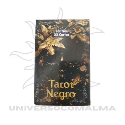 Baralho Tarot Negro - 22 Arcanos Maiores
