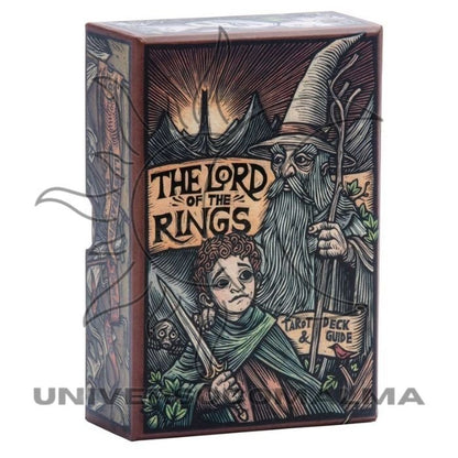 Tarot Senhor dos Anéis – Edição Temática | 78 Cartas em Inglês | 12x7cm