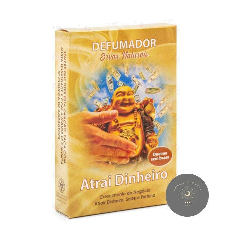 Defumador Ervas Atrair Dinheiro - Prosperidade e Abundância - Universo com Alma ®