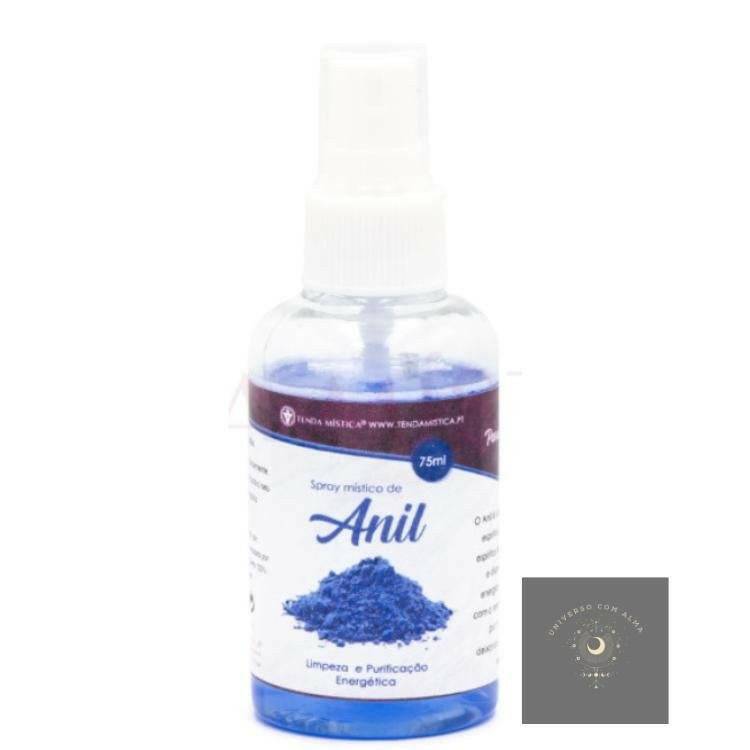 Spray Místico de Anil - Limpeza Energética e Proteção - Universo com Alma ®