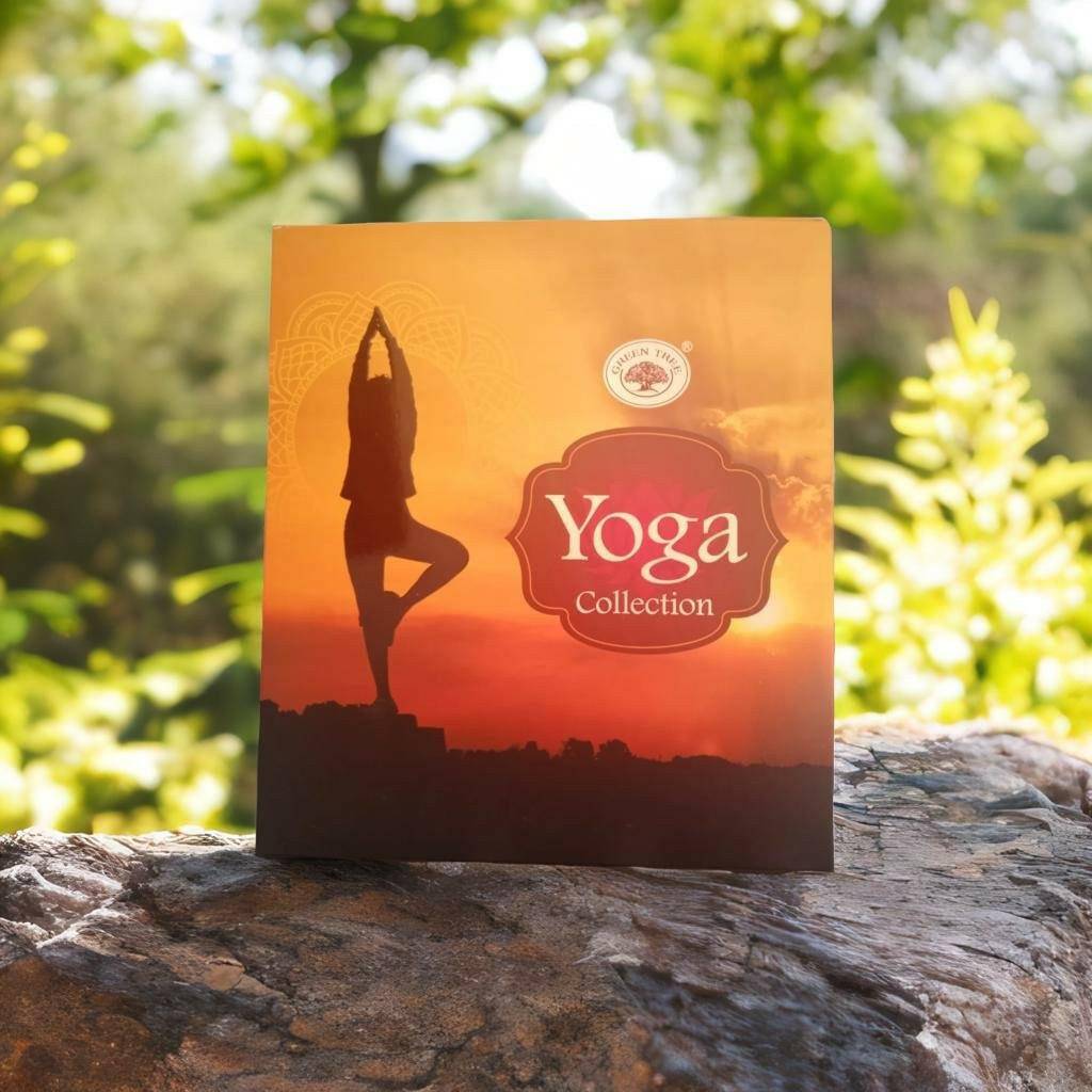 Kit de Incenso Yoga Collection Green Tree - Universo com Alma ®