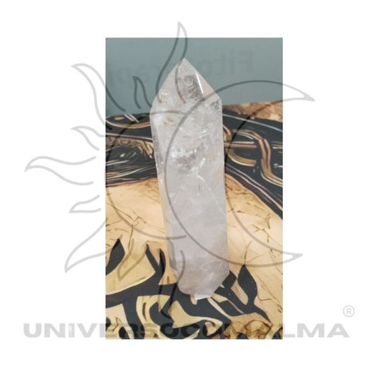 Torre de Quartzo Cristal 400g – Limpeza, Proteção e Amplificação Energética