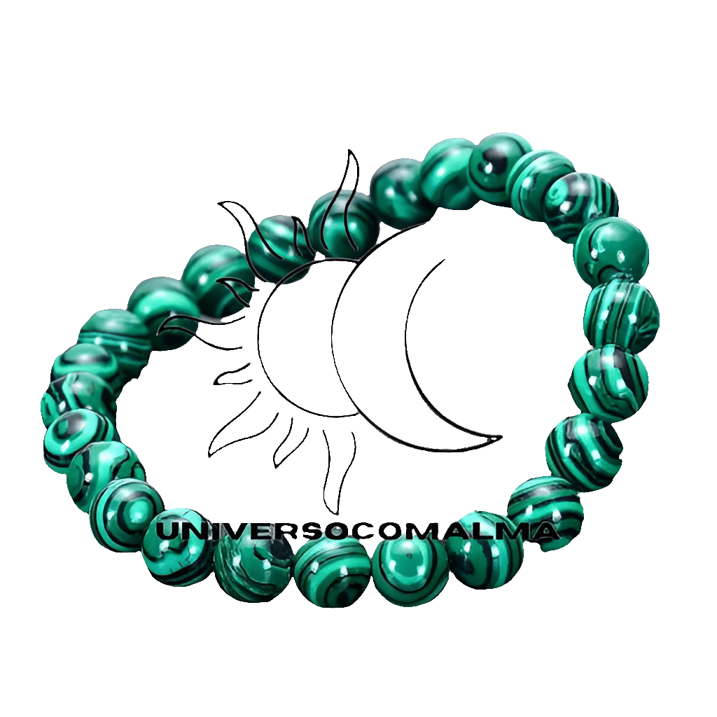 Pulseira de Malaquita: Transformação, Cura e Abundância - Universo com Alma ®