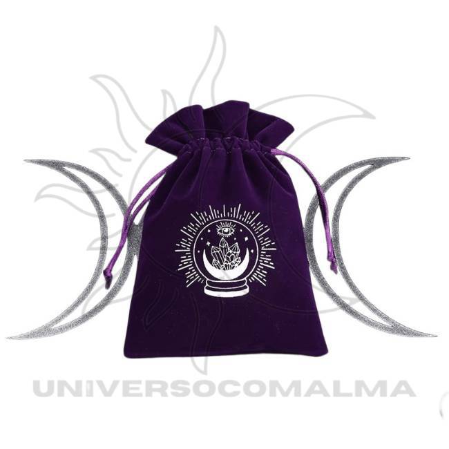 Bolsa de Veludo para Tarot - Universo com Alma ®