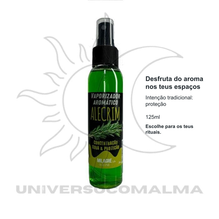 Vaporizadores Aromáticos - Purificação e Equilíbrio Energético (125ml) — benefícios, utilização e características