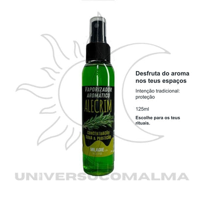 Vaporizadores Aromáticos - Purificação e Equilíbrio Energético (125ml) — benefícios, utilização e características