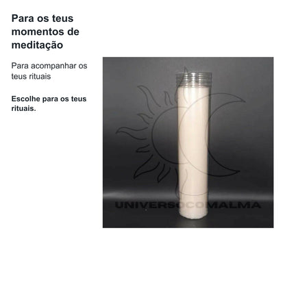 Vela Branca de 9 Dias – Purificação e Paz Espiritual — benefícios, utilização e características