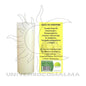 Vela Enxofre com Sal Grosso 15 Cm