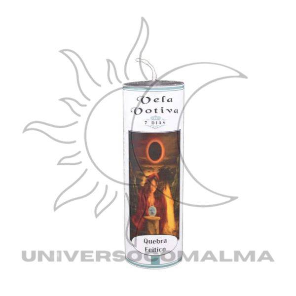 Vela Votiva Quebra-Feitiço - Proteção e Purificação Espiritual - Universo com Alma ®